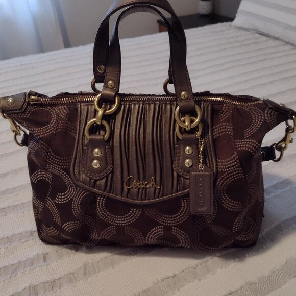 Coach Ashley Satchel Convertible Shoulder Bag - Picture 10 of 16